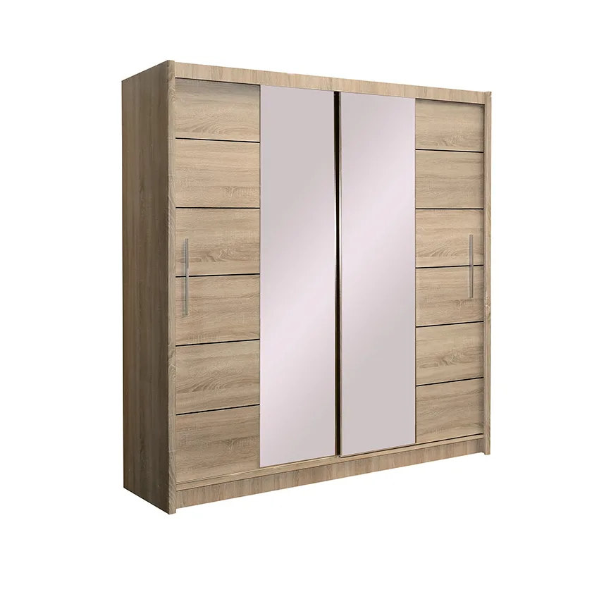 Šatní skříň Lizbona II 203 cm – dub sonoma
