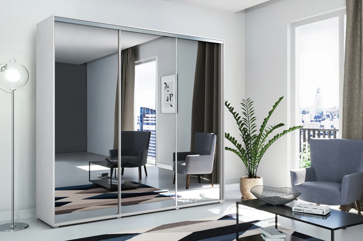 Šatní skříň Ska A31 XL 278 cm – grafit