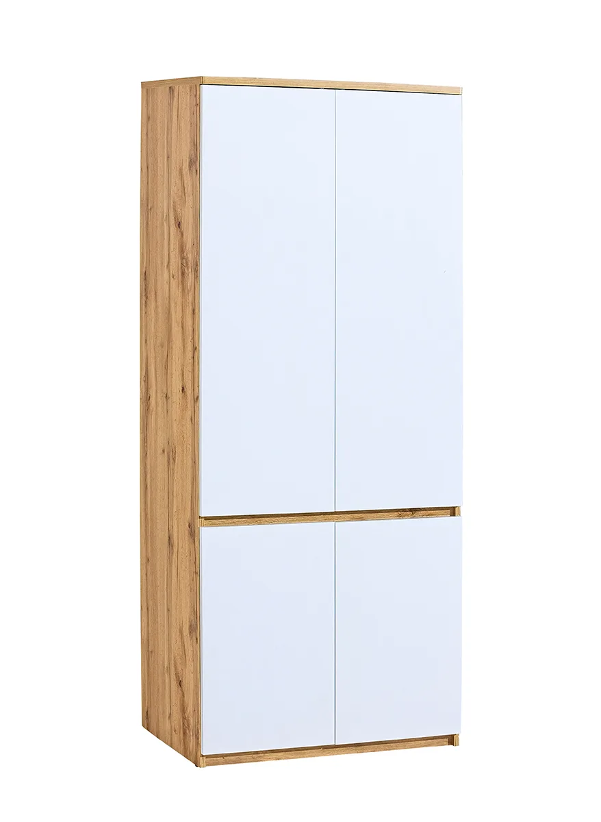 Šatní skříň Arca AR1 Dub wotan/bílá 195 cm
