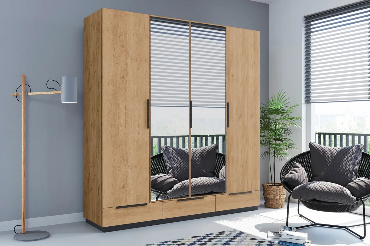Šatní skříň Ska C3a Dub Artisan 203 cm