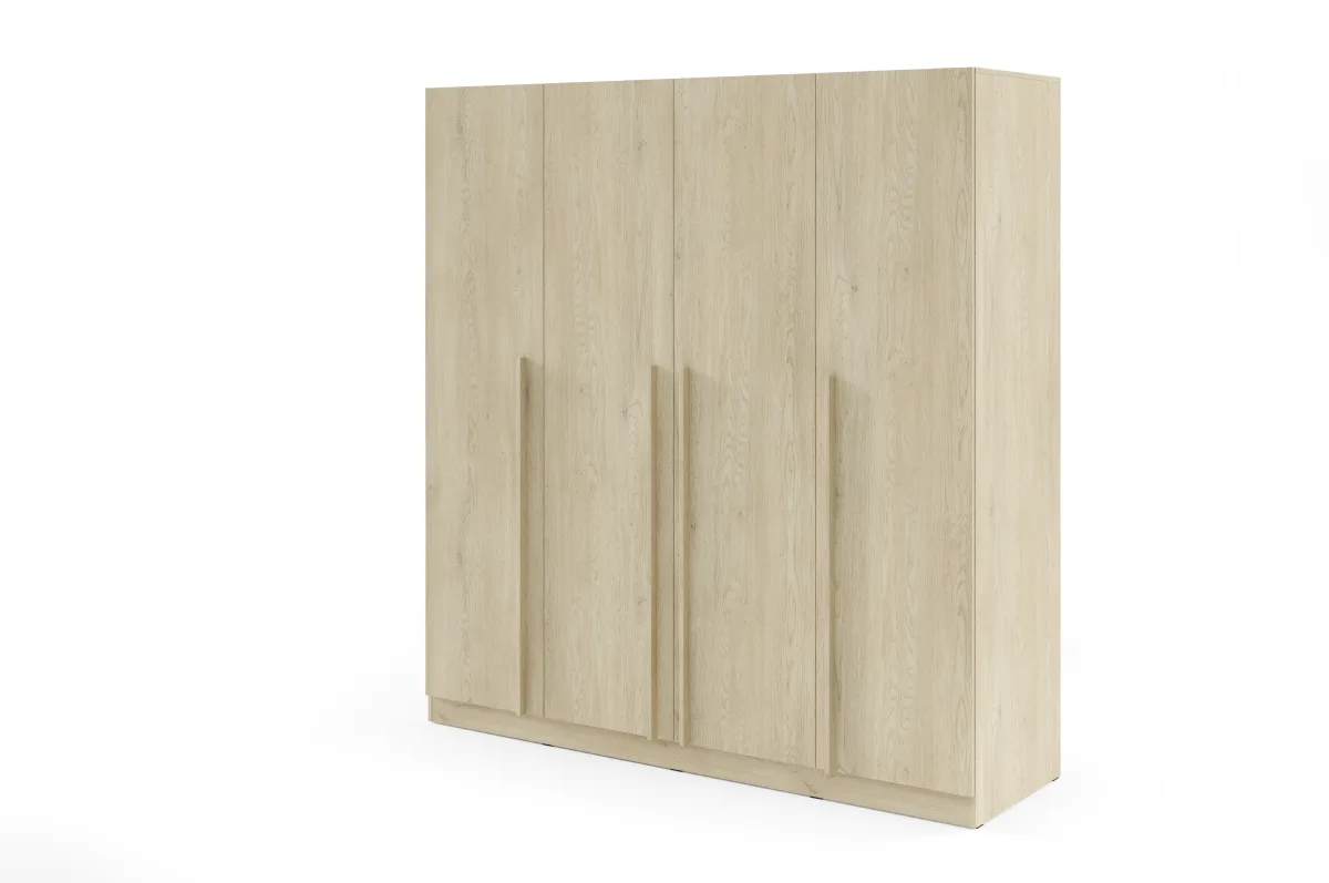 Šatní skříň Braga BR1 - Dub Cremona, 200×60×210 cm