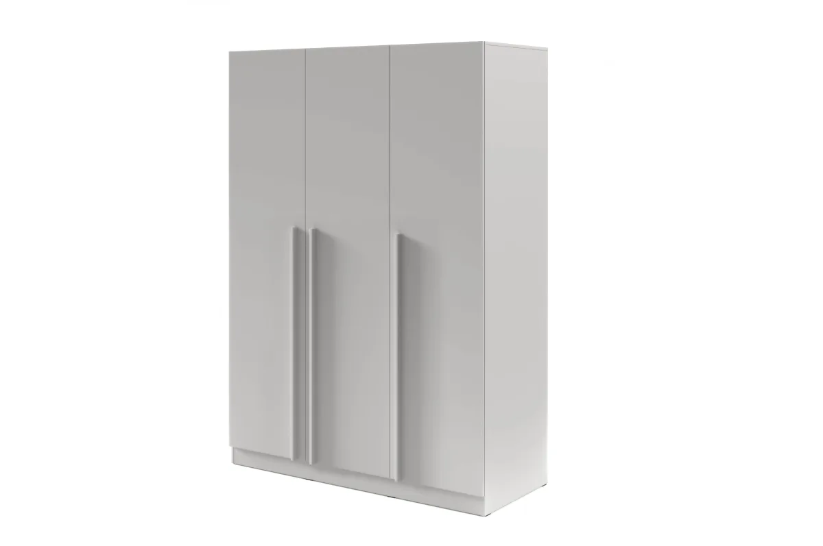 Šatní skříň Braga BR2 šedá – bez zásuvek, 150×210