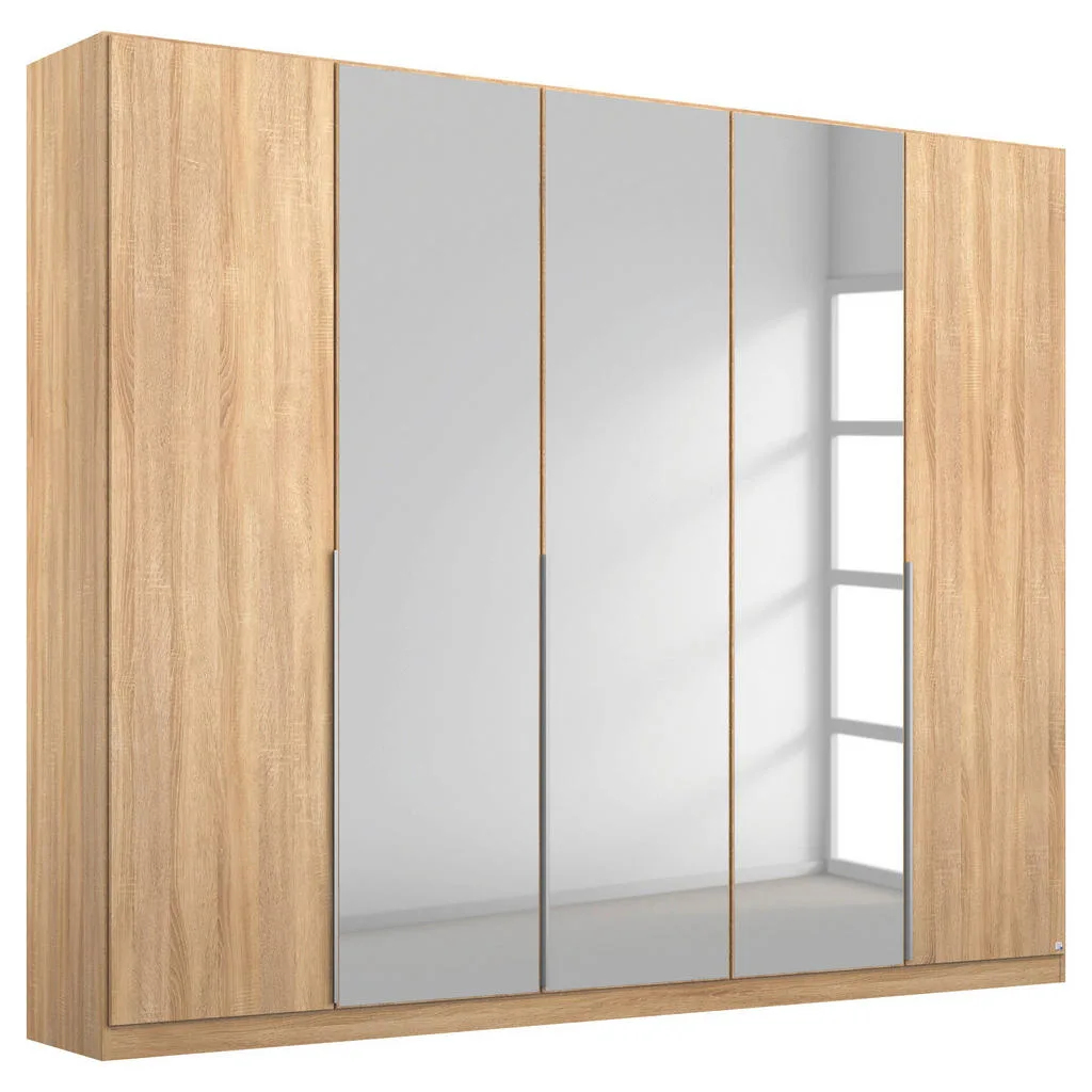 Rauch šatní skříň Sonoma dub 226 cm s otočnými dveřmi