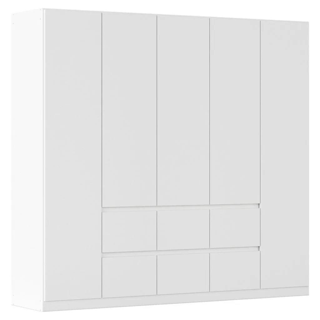 Rauch Möbel šatní skříň 226×210×54 cm – bílá
