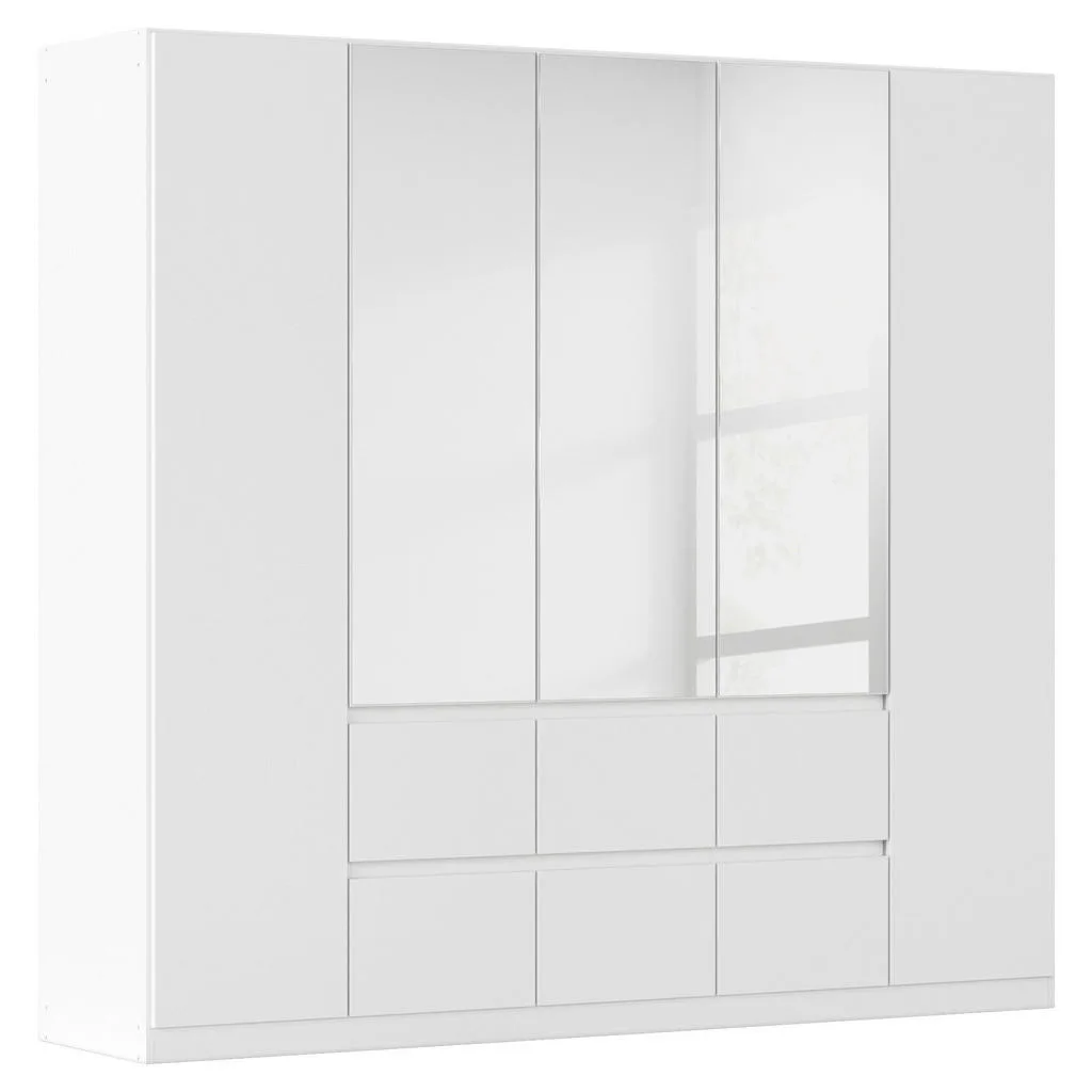 Šatní skříň Rauch 226×210×54 cm, otočné dveře