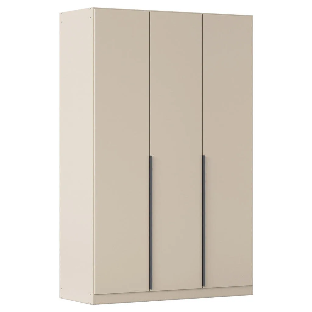 Rauch šatní skříň s otočnými dveřmi 136 cm, šampaň