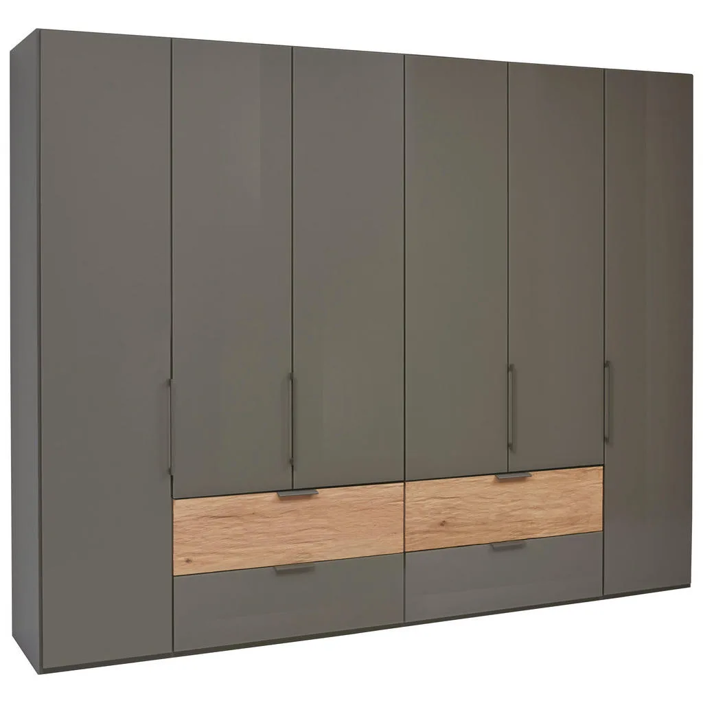 Dieter Knoll šatní skříň 300×236 cm – dub/antracit