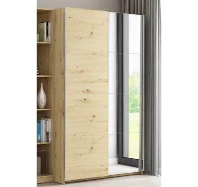 Šatní skříň Carlos 150 cm v dekoru dub artisan