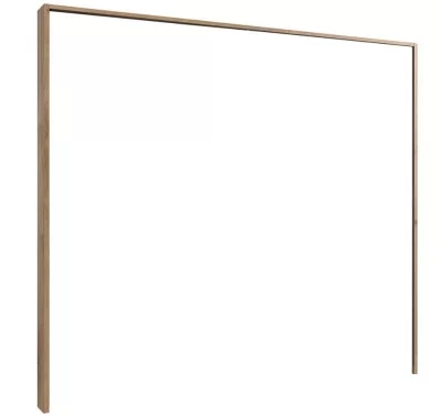 Paspartový rám k šatní skříni Emden v prkenném dubu