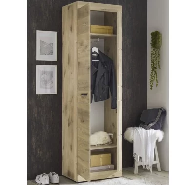 Předsíňová šatní skříň Barcelo v dekoru dub viking