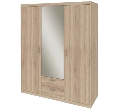 Šatní skříň Mega 141 v dekoru dub sonoma