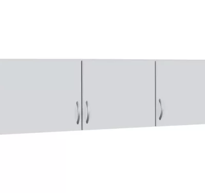 Bílý skříňový nástavec Case, 136 cm, elegantní design