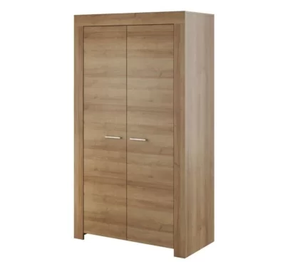 Vysoká skříň Sky v dekoru dub riviera