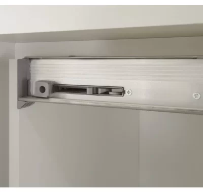 Brzdy pro tlumení dojezdu k posuvným dveřím skříně Capri