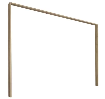 Paspartový rám k šatní skříni Bravo v dekoru dub mauvella