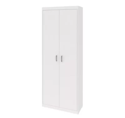 Policová skříň Mega 72 v elegantním bílém dekoru