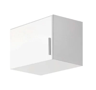 Bílý nástavec na skříň Celle AN925-3301, minimalistický design