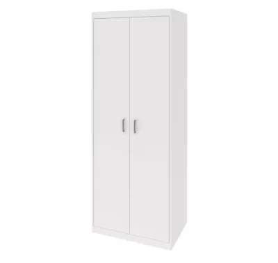 Bílá šatní skříň Mega 79, moderní a funkční design