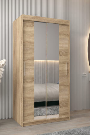 Šatní skříň Abi T1 Dub Sonoma s posuvnými dveřmi