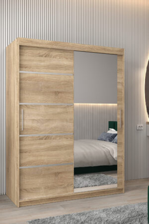 Šatní skříň Abi V2 v dekoru Dub Sonoma