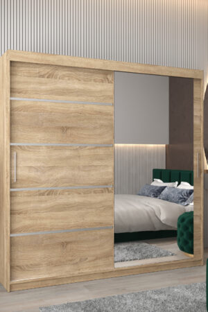 Šatní skříň Abi V2 v dekoru Dub Sonoma