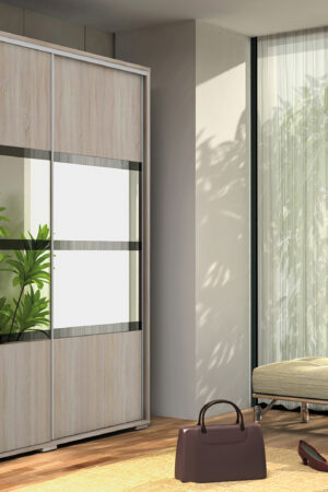 Šatní skříň Ska A9 v dekoru dub sonoma