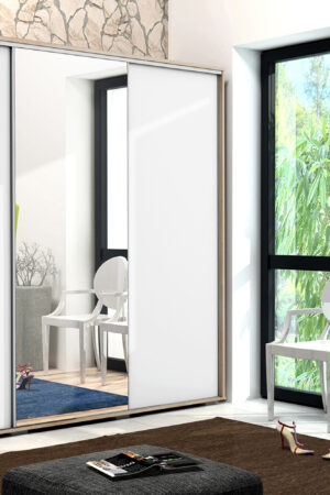 Šatní skříň Ska A25 XL v dekoru dub sonoma