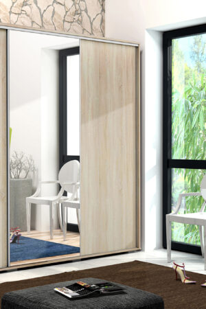 Šatní skříň Ska A25 XL v dekoru dub sonoma