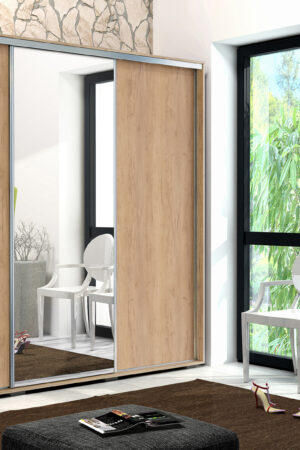 Šatní skříň Ska A25 XL v dubovém dekoru