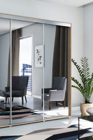 Šatní skříň Ska A31 XL v dub craft zlatý