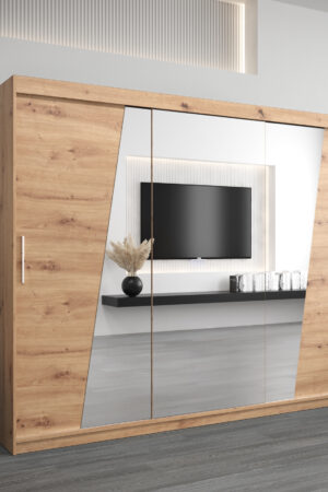 Šatní skříň Abi R0 v dekoru dub artisan