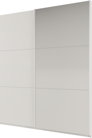 Šatní skříň Rodos s dubovým korpusem a zrcadlem