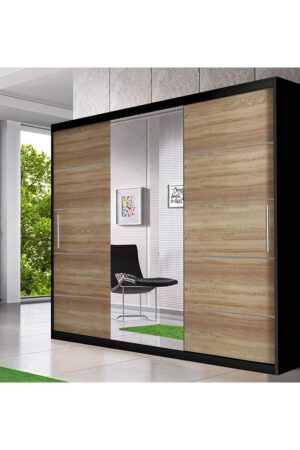 Šatní skříň Multi 23 v bílé barvě, elegantní design