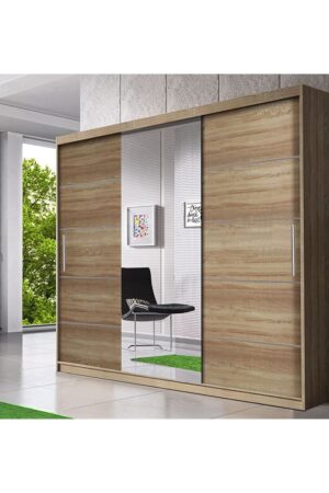 Šatní skříň Multi 23 v bílé barvě, elegantní design