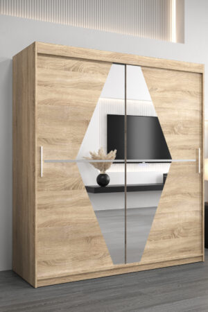 Šatní skříň Abi Bo v dekoru Dub Sonoma