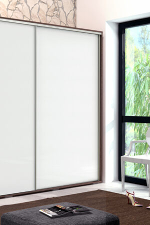 Šatní skříň Ska A15 XL v bílé barvě