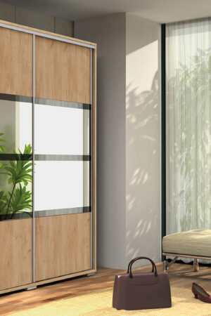 Šatní skříň Ska A9 XL v dub craft zlatém dekoru