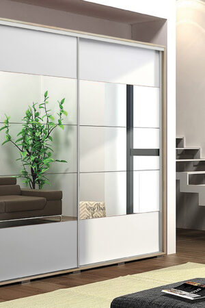 Šatní skříň Ska A17 XL v dekoru dub sonoma