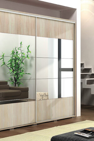 Šatní skříň Ska A17 XL v dekoru dub sonoma