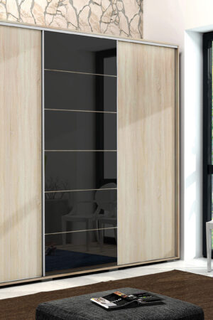 Šatní skříň Ska A28 XL v dekoru dub sonoma