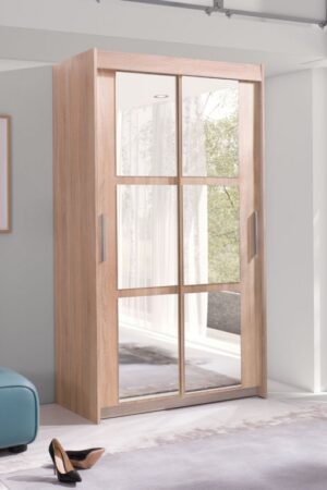 Šatní skříň Karo v dub sonoma bez zrcadla