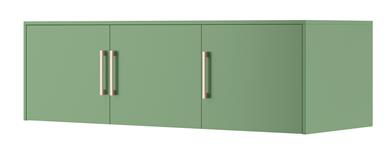 Nástavec na skříň Bali D3 v zelené barvě