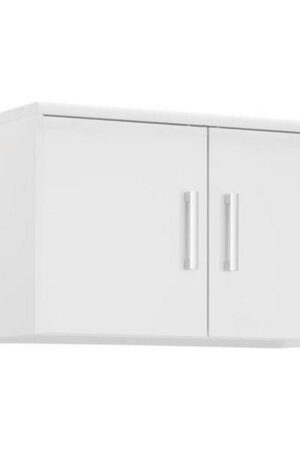 Bílý nástavec na skříň Xora, rozměry 72x43x54 cm