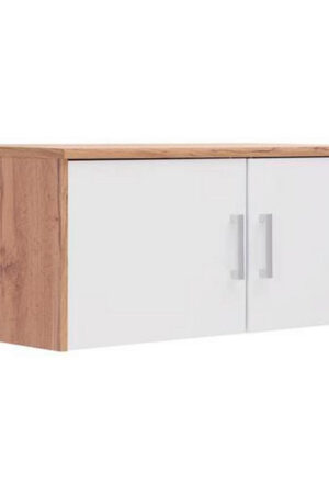 Nástavec na skříň Xora v bílé a dubu Wotan