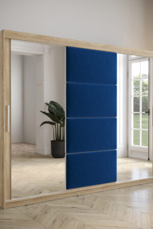 Šatní skříň Abi Tapi v barvě Dub Sonoma s posuvnými dveřmi