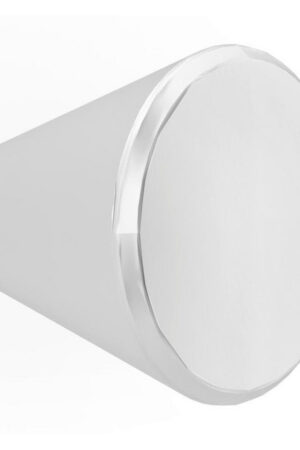 Úchytka na nábytek v hliníkové barvě, rozměry 2,4/2,4/2,2 cm