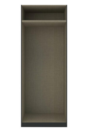 Korpus šatní skříně Hom`in v antracitové barvě