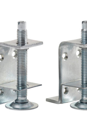 Stříbrná sada noh pro stabilitu nábytku