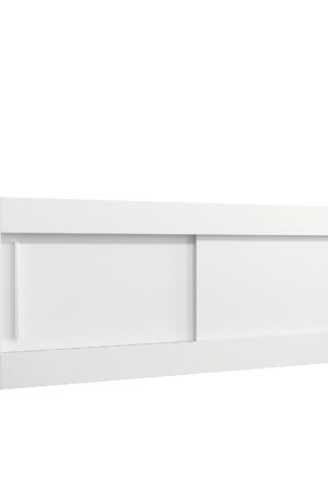 Nástavec na skříň Abi v bílé barvě