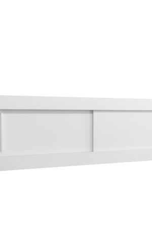 Nástavec na skříň Abi v bílé barvě, 150 cm